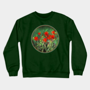 Indian Paintbrush Crewneck Sweatshirt